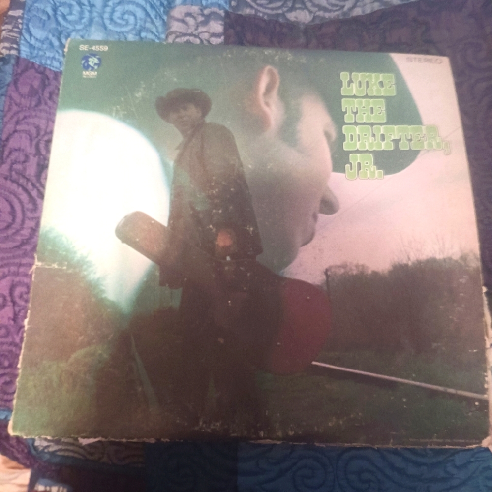 Luke the drifter Jr vinyl record